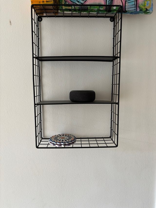 Estantería Metálica Negra