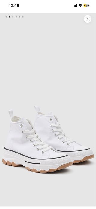 Deportivas tipo Converse blancas