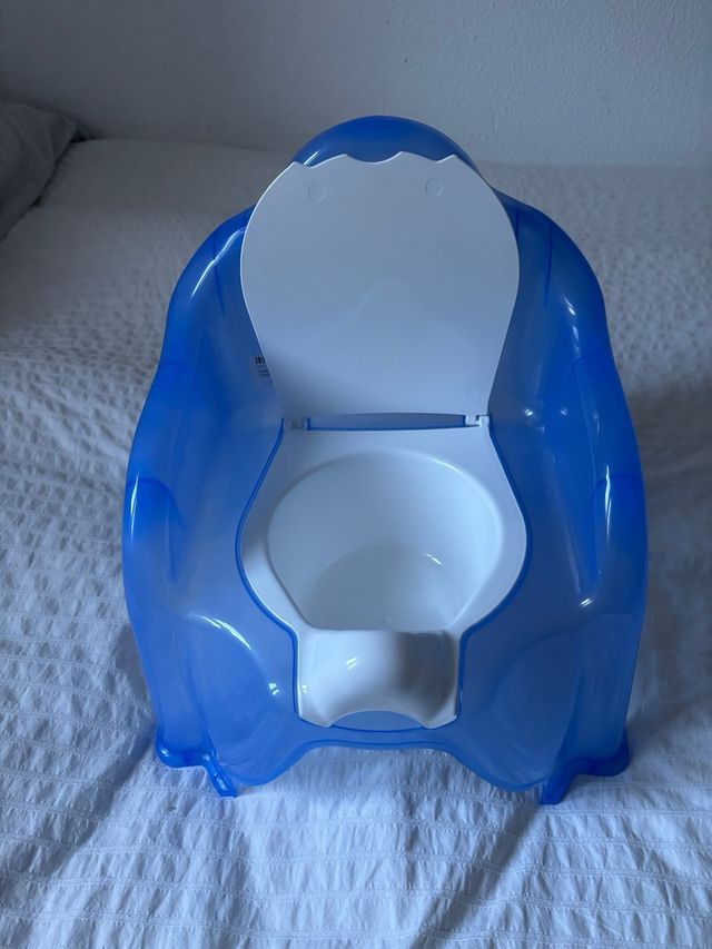 Orinal azul para bebé