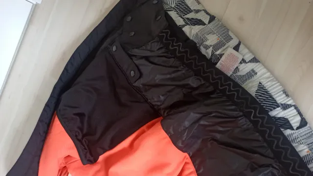 Abrigo Invierno Esquí Wedze Negro Multicolor