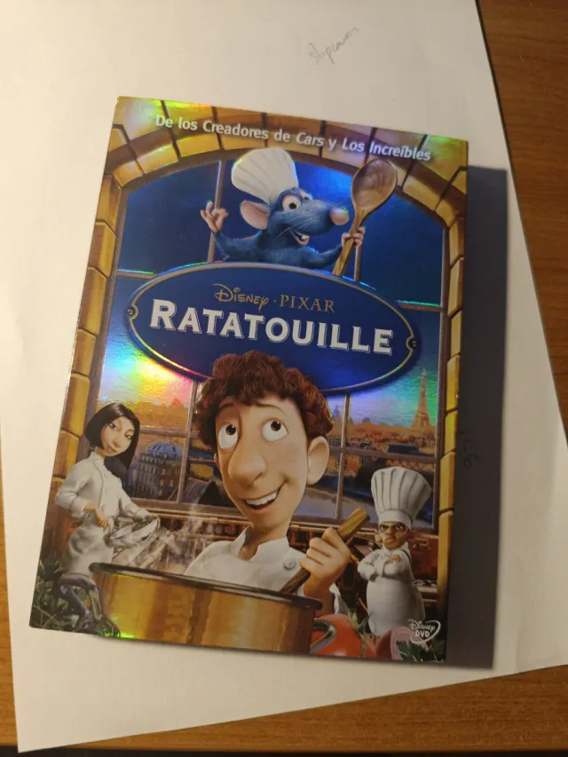 DVD Ratatouille con slipcover