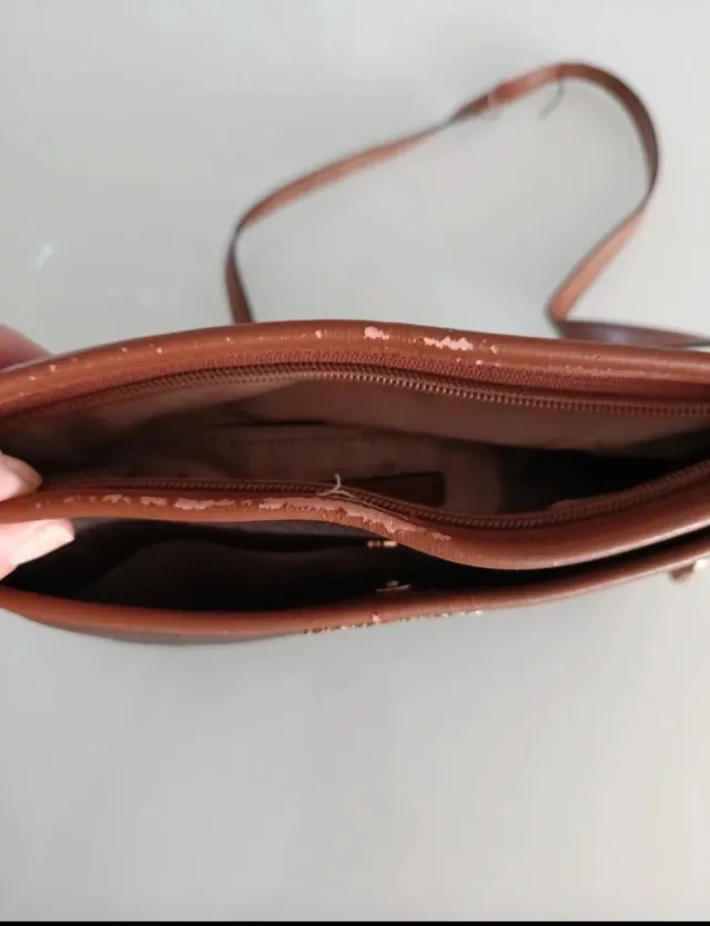 Borsa Michael Kors monogram marrone