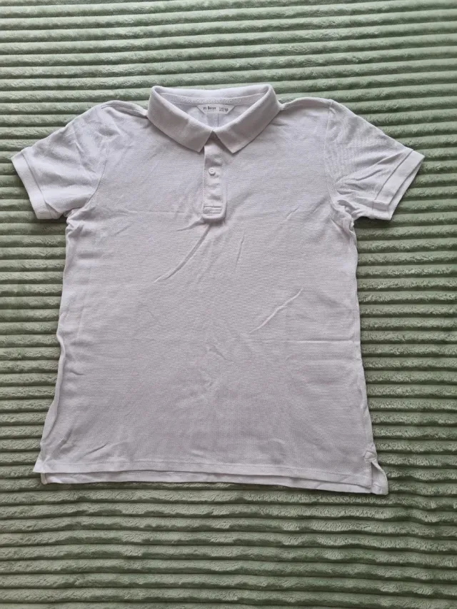 Polo Blanco Lefties Talla 11-12 Años