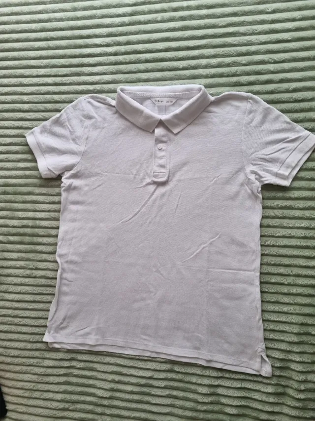 Polo Blanco Lefties Talla 11-12 Años