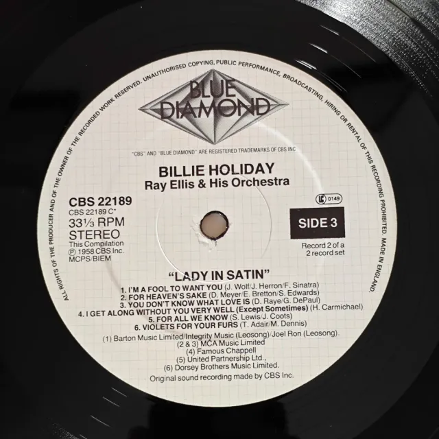 Billie Holiday - Lady Day / Lady In Satin -