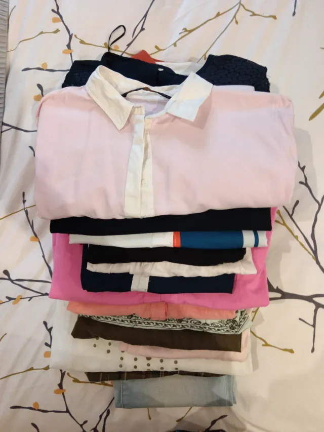 Lote Ropa Variada 18 piezas. Mas 2 vaqueros y mini