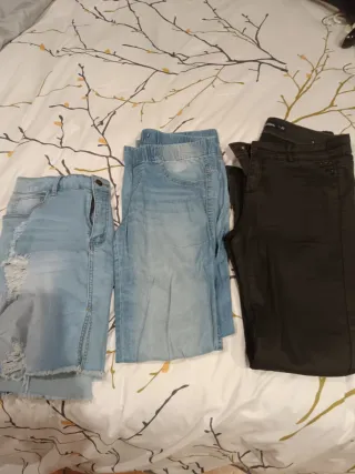 Lote Ropa Variada 18 piezas. Mas 2 vaqueros y mini