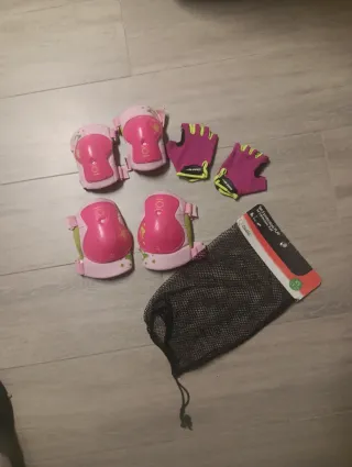 Protecciones patinaje infantil (rodilleras, codera