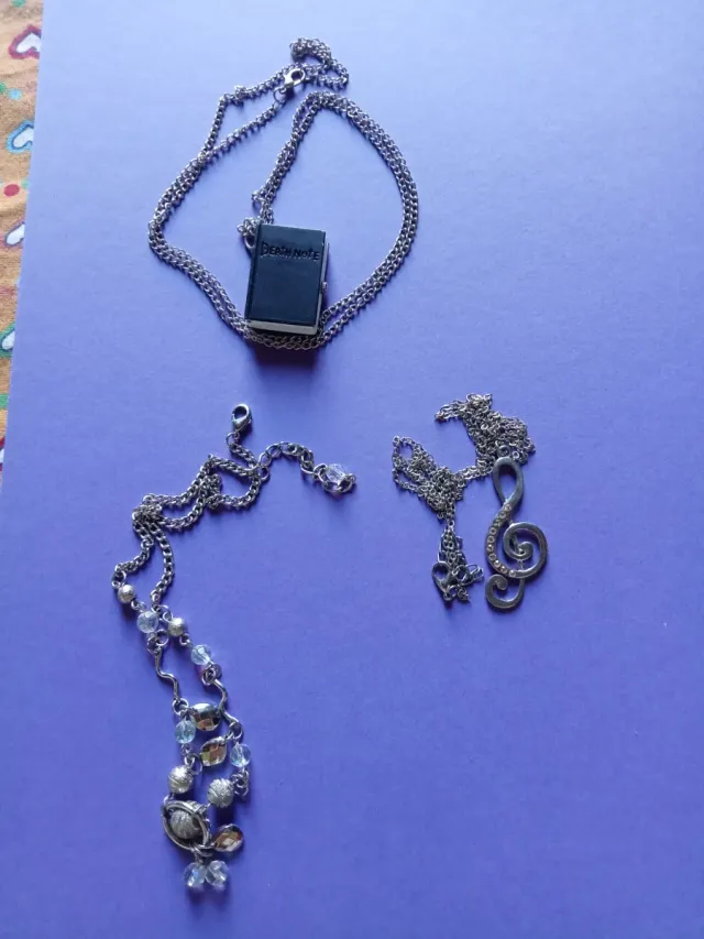 Set collane Death Note + Chiave di violino