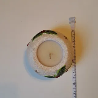 Candela decorativa natalizia