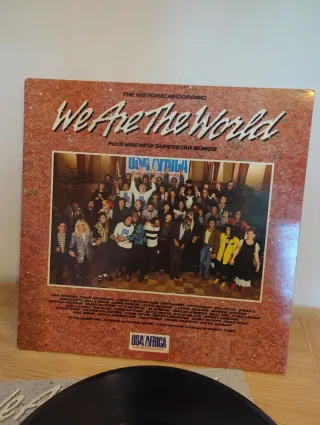 We Are The World LP 33 giri USA Africa