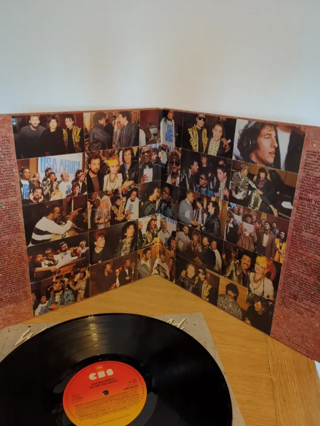 We Are The World LP 33 giri USA Africa