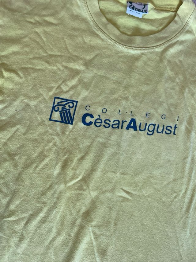Camiseta Colegio César August infantil
