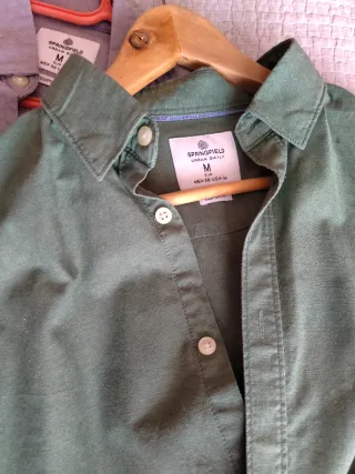 Lote 3 Camisas Vestir Talla M Joven