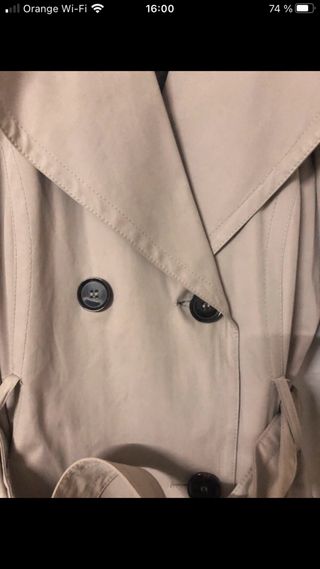 Gabardina Zara Beige