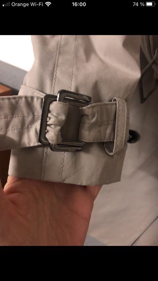 Gabardina Zara Beige