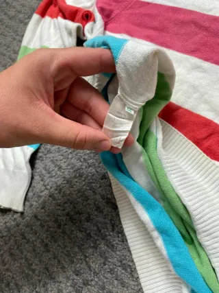 ¡¡OFERTA!! Talla L Jersey Lacoste Rayas