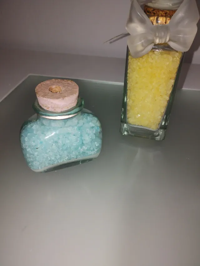 Conjunto 3 adornos sales de colores