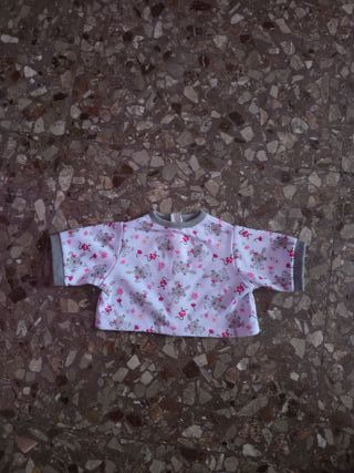 Maglietta bambola con stampa topolini