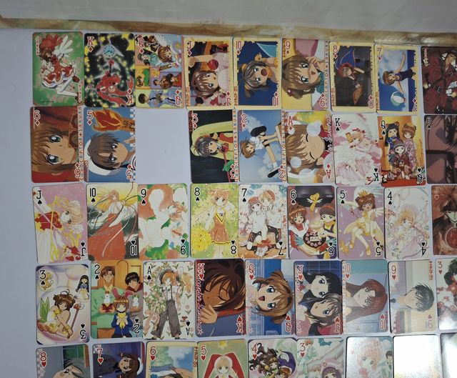 Pack Baraja Anime Póker Cardcaptor Sakura + X/1999