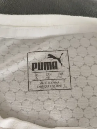 Camiseta Puma Blanca Deportiva