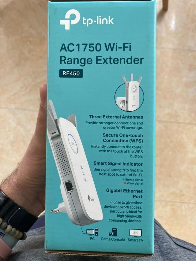 TP-Link AC1750 Extensor Wi-Fi RE450