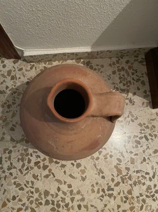 Jarron/cantaro de barro antiguo