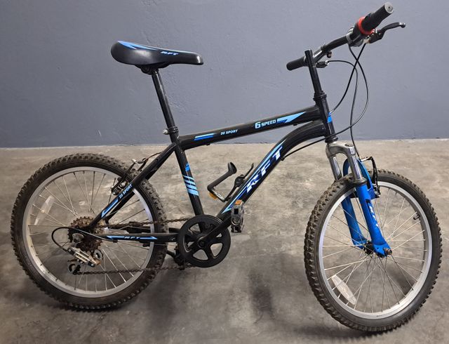 Bicicleta infantil RFT 6 velocidades