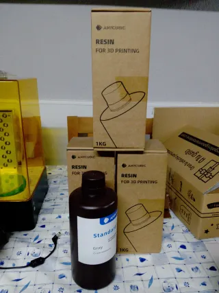 Impresora Resina Anycubic X2 Negra/Amarilla