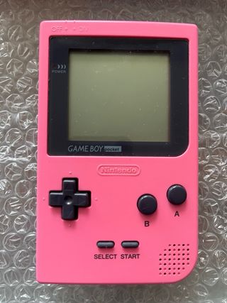 Nintendo Game Boy Pocket Rosa Rosa Gb Gameboy