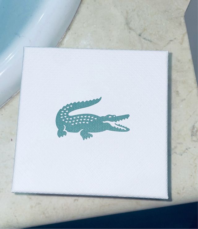 Pulsera Lacoste plateada Nueva y original