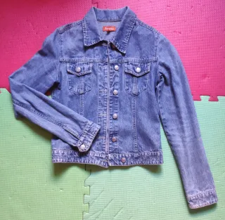 Chaqueta Vaquera Bershka Azul