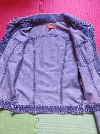 Chaqueta Vaquera Bershka Azul