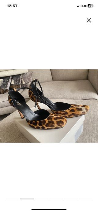 Scarpe donna cavallino leopardate
