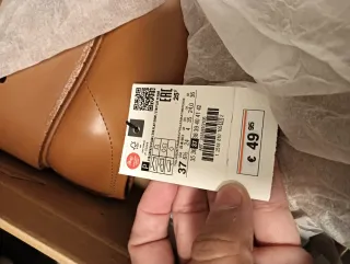 Zapatos Oxford marrones talla 37 nuevos Zara