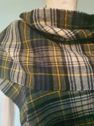 Sciarpa tartan scozzese vintage 89s unisex