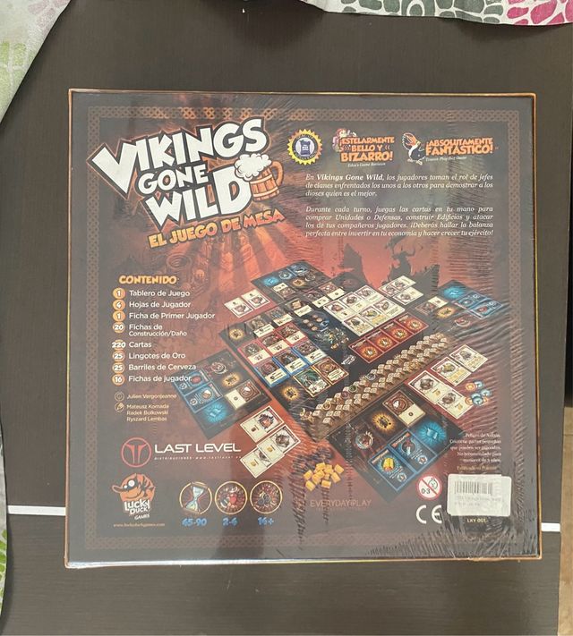 Juego de mesa Vikings Gone Wild