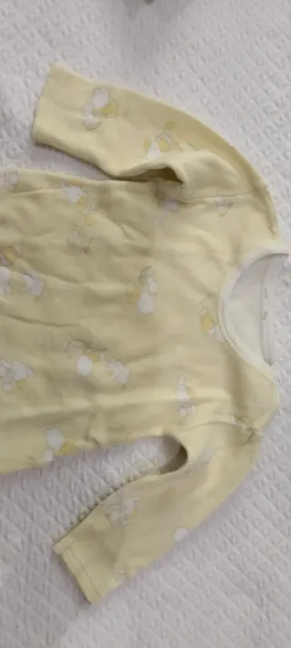 Body neonato giallo con orsetti