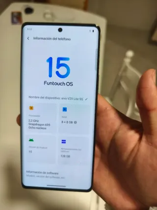 Vivo V29 Multicolor/Plata