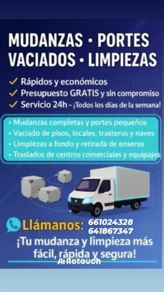 Limpiezas y mudanzas express