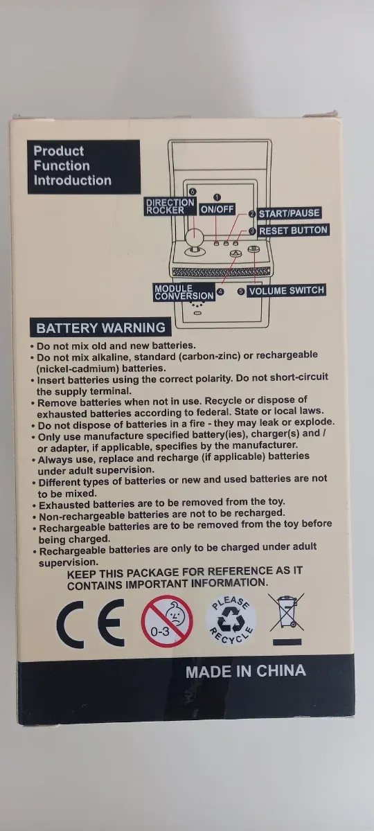 Juego Arcade mini , Retro Live Chat