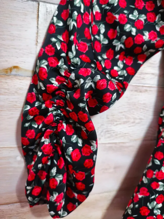 Camiseta mujer estampado floral