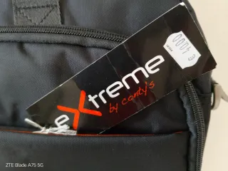 Maletín ordenador Xtreme. Negro y Naranja