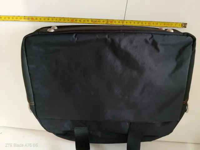 Valigetta per computer portatile Xtreme. Nero e arancione