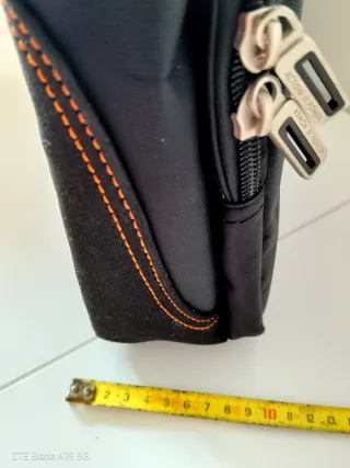 Maletín ordenador Xtreme. Negro y Naranja