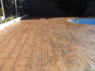 Hormigón impreso para exteriores