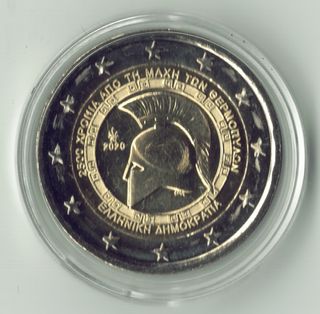 Lote 11 monedas 2 euros conmemorativas Grecia UNC