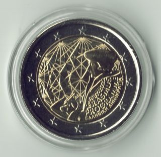 Lote 11 monedas 2 euros conmemorativas Grecia UNC