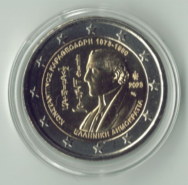 Lote 11 moedas comemorativas de 2 euros da Grécia UNC