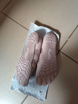 Bambas barefoot mujer talla 41 rosas